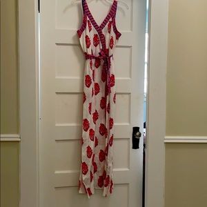 Vineyard Vines linen maxi dress